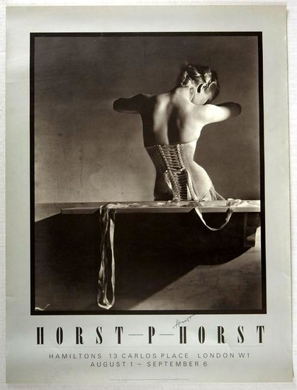 Advertising Poster Photograph Exhibition P Horst
