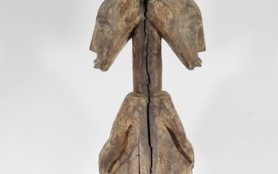 African Hemba Tribe Carved Wood Sculpture