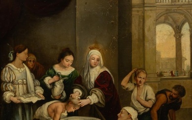 After Murillo, St. Isabel of Hungary Curing the Sick
