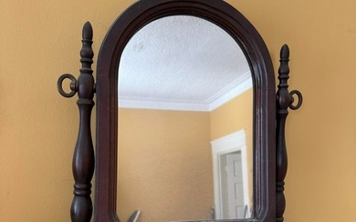 Antique Victorian Dressing Table Mirror
