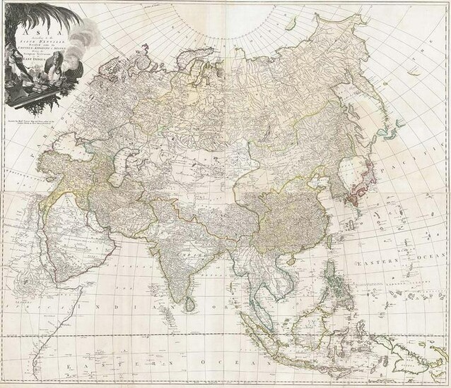 Asia According to the Sieur D'anville