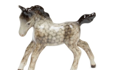 Beswick Foal (Small, Gambolling Left), model No. 996, rocking horse...