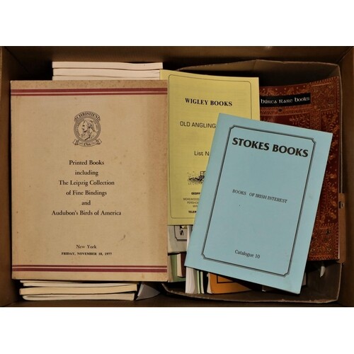 Box: Catalogues A collection of Auction House and Book Dea...