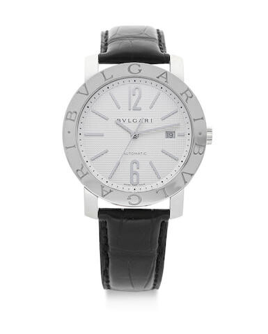Bvlgari | Bvlgari Bvlgari, A Stainless Steel Wristwatch with Date, Circa 2019