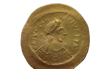 Byzantine Empire. Justinian I (AD 527-565). Tremissis