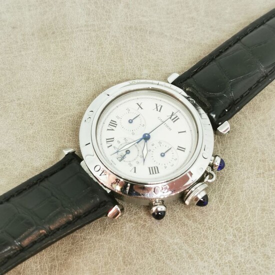 Cartier - Pasha Chronograph - Ref. 1050 - Unisex - 2000-2010