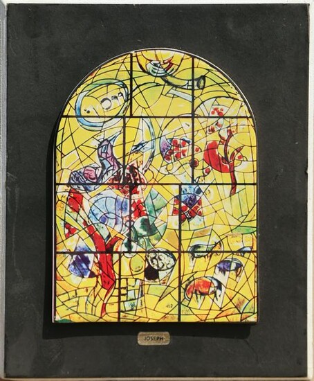 Chagall Poster, Stained Glass Window