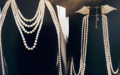 Chanel - Full-body Pearl - Necklace