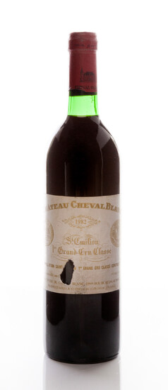 Bottle of Château Cheval Blanc 1er Grand Cru Classé 1982, Saint-Émilion, France