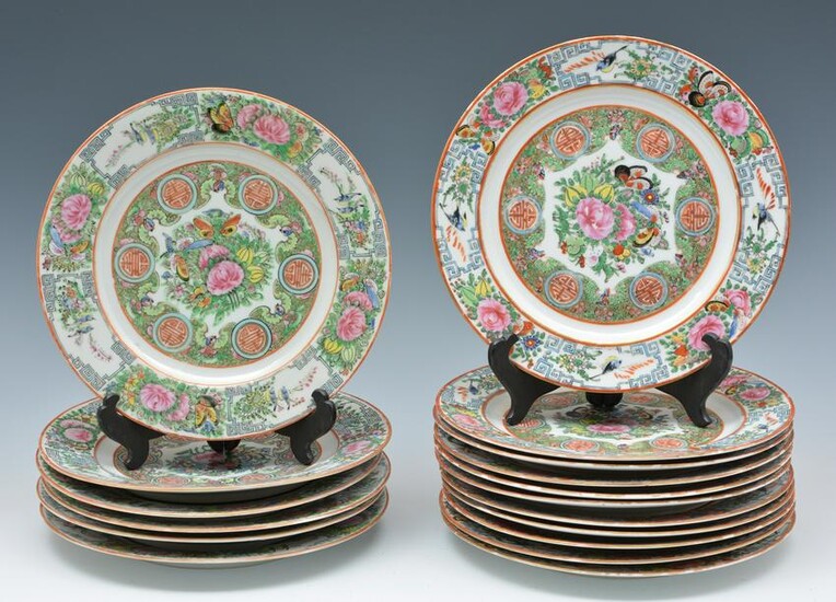 Chinese Rose Medallion Plates.