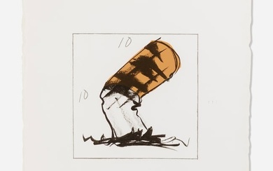 Claes Oldenburg, Butt for Gantt (from the Harvey Gantt portfolio)