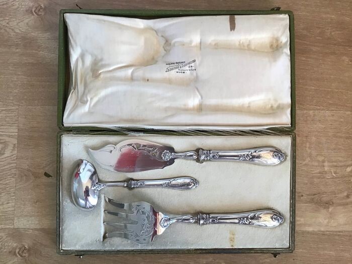 Cutlery set (3) - .950 silver - France - Second half 19th century