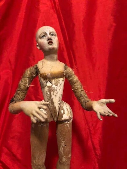 Devotional mannequin - Wood - First half 18th century