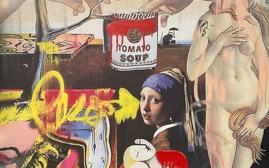 Dillon Boy (1979) - Dillon Boy vs Sandro Botticelli vs Banksy vs Pablo Picasso