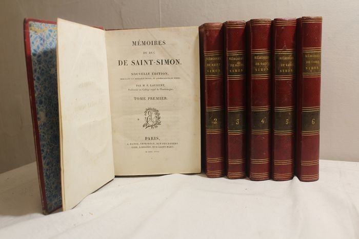 Duc de Saint-Simon & M.F. Laurent - Mémoires du Duc de Saint-Simon - 1818
