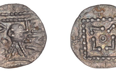 Early Anglo-Saxon Period, Sceatta, Continental series E, variety...