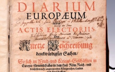 Elisius, Phil. Iren. (d.i. Martin Meyer), Diarium Europaeum....