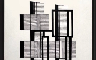 Eugene Eechaut (1928-2019) - Abstraite architecturale