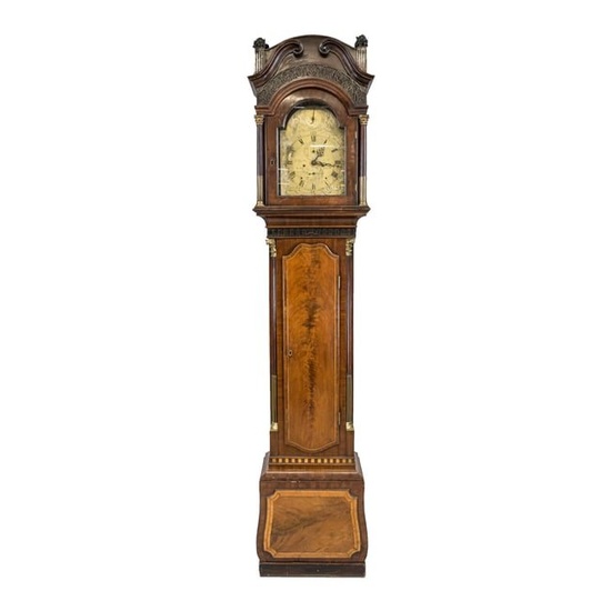 Floor clock, 19th century, marked