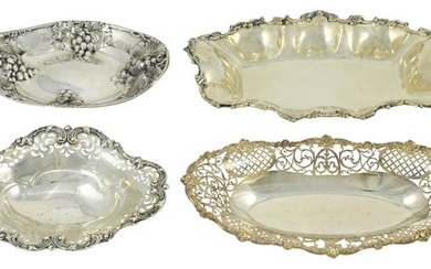 Four Sterling Silver Bowls by Gorham, Birks & Others