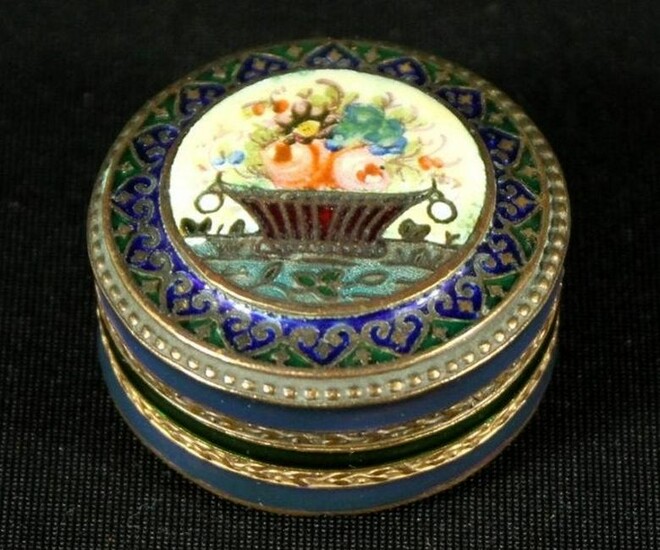 Framed Porcelain Sevres Style Plate