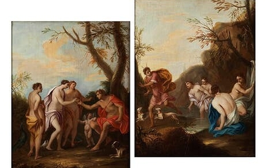 Französischer Maler des 18. Jahrhunderts in der Nachfolge des Simon Vouet, DAS URTEIL DES PARIS