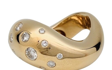 Fred - 18 kt. Yellow gold - Ring - 1.00 ct Diamond