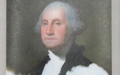 GEORGE WASHINGTON PORTRAIT AFTER GILBERT STUART
