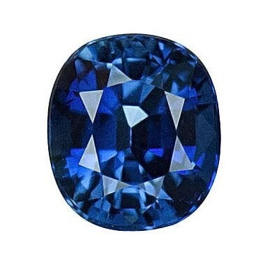GIA Cert. 1.04 ct. Untreated Royal Blue Sapphire BURMA