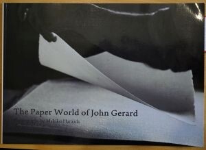 Gerard, John – Konvolut von 7 Ausstellungskatalogen und Kleinschriften über John Gerard