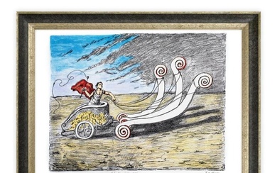 Giorgio De Chirico (1888-1978) - La biga invincibile, 1969 - Seconda versione, Manto Rosso