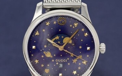 Gucci - G-Timeless Moon-Phase Blue - YA126328 - Unisex - 2011-present