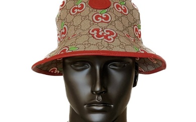 Gucci - Hat - Leather, Mixed fabric