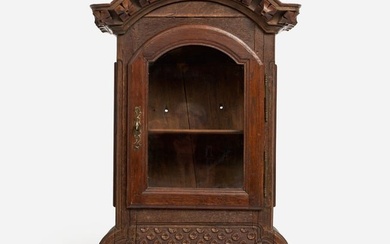 Handmade French Oak Cabinet (ca. 19th c.)