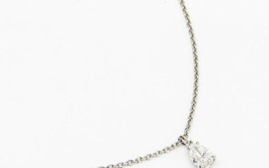 Harry Winston Platinum - Necklace with pendant - 0.53 ct Diamond