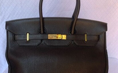 Hermès - Birkin 35 Noir Handbag