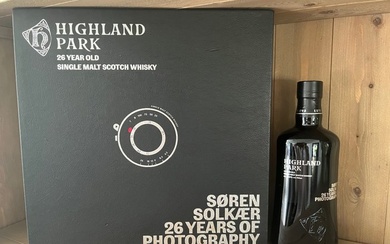 Highland Park 26 years old - Søren Solkær 26 Years of Photography - Original bottling - 700ml