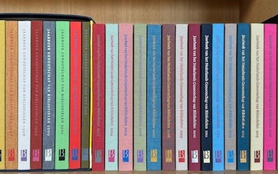 Jaarboek van het Nederlands genootschap van bibliofielen 1993-2017. Amst., Nederlands...