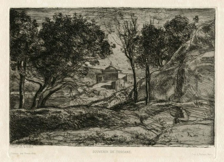 Jean-Baptiste Corot Souvenir de Toscane