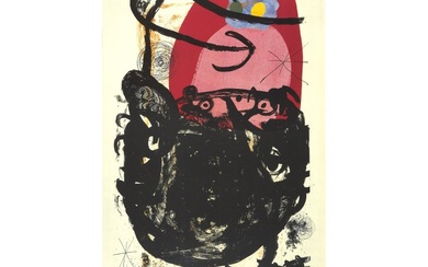 Joan Miro (1893-1983) - La Guerrière de Cents Ans