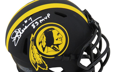 Joe Theismann Signed Redskins Eclipse Alternate Speed Mini Helmet Inscribed "83 MVP" (Schwartz)