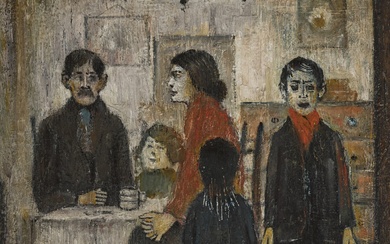 Laurence Stephen Lowry, R.A. Family Group