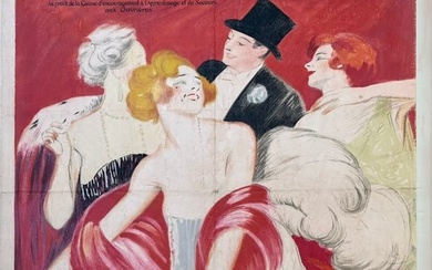 Leonetto Cappiello - Bal de la Couture Parisienne , 1924
