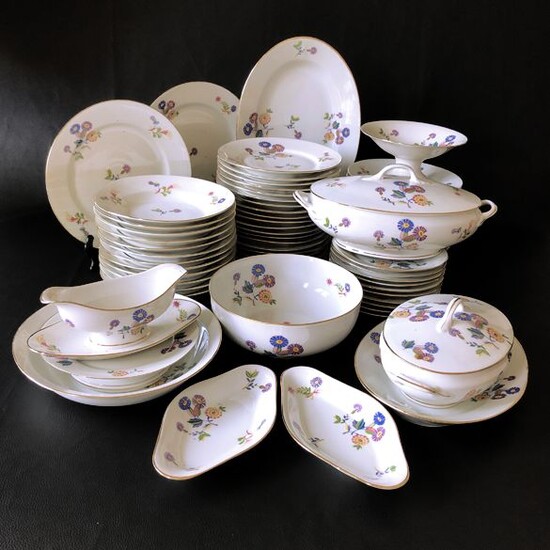 Limoges - Table service (66) - Porcelain