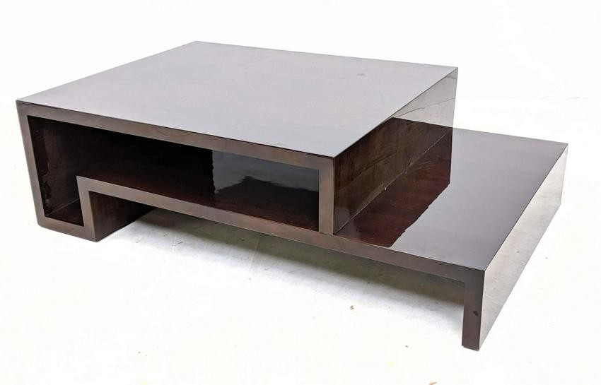 Lorin Marsh Lacquered Coffee Table. Decorator Lacquered