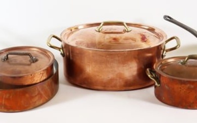 MAUVIEL FRENCH COPPER COOKWARE COLLECTION