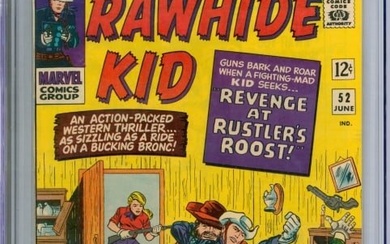 Marvel Comics Rawhide Kid #52 CGC 9.8