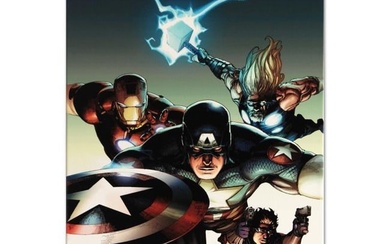 Marvel Comics "Ultimate Avengers Vs New Ultimates #2" Limited Edition Giclee On Canvas