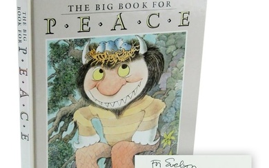 Maurice Sendak Signed 1st Ed. Copy of "The Big Book For Peace"