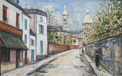 Maurice Utrillo (1883-1955) Montmartre
